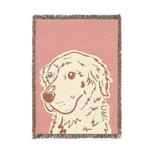 Aesthetic Colors Woven Blanket