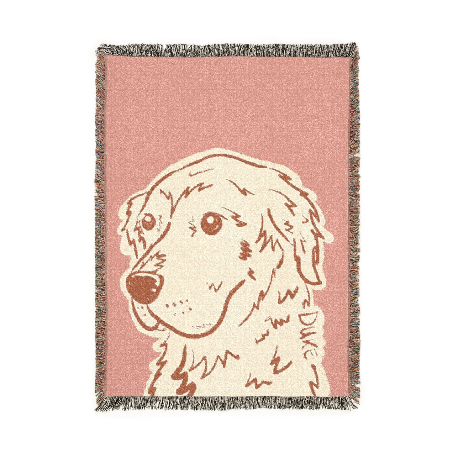 Aesthetic Colors Woven Blanket