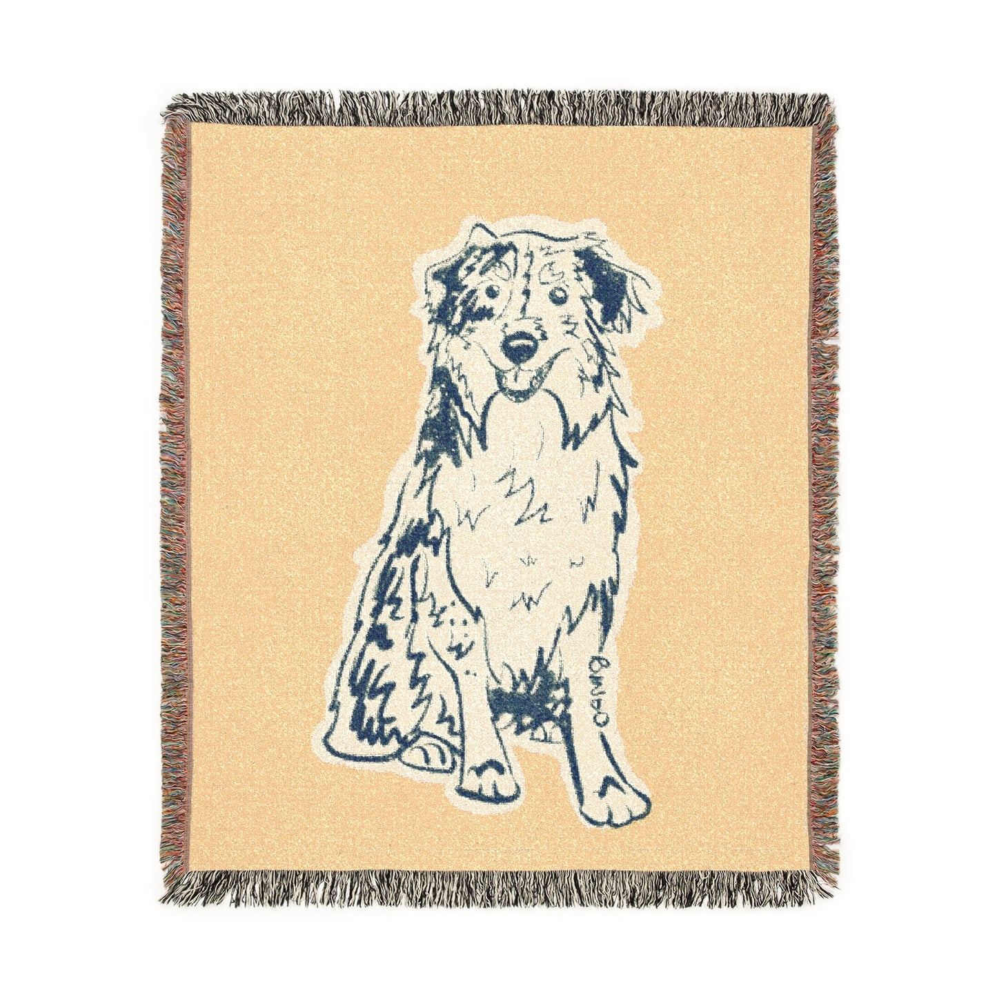 Aesthetic Colors Woven Blanket