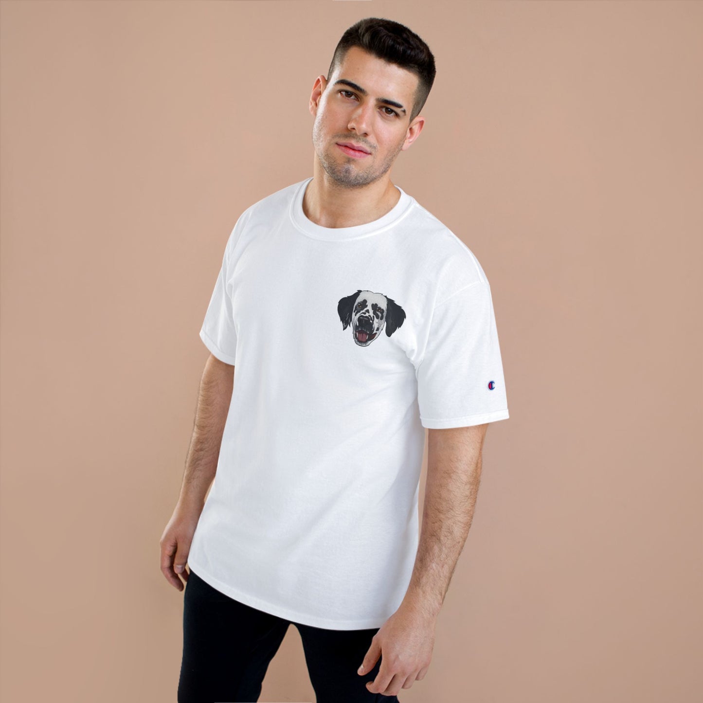 I Woof You Dog Graphic T-Shirt — Cute Paw Print Valentine Tee